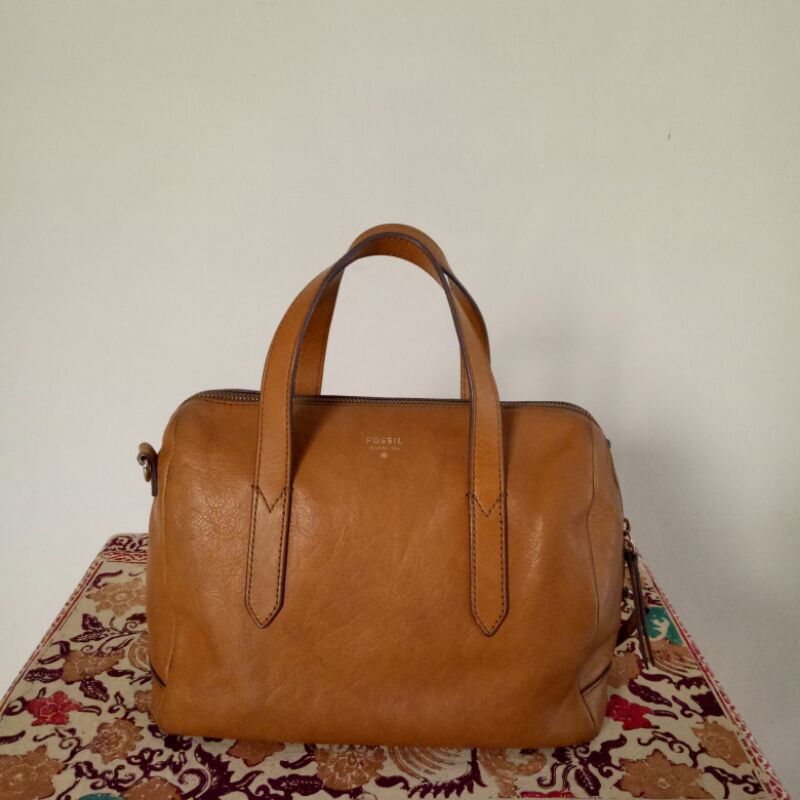 Preloved Fossil Bag Sidney Satchel Ori