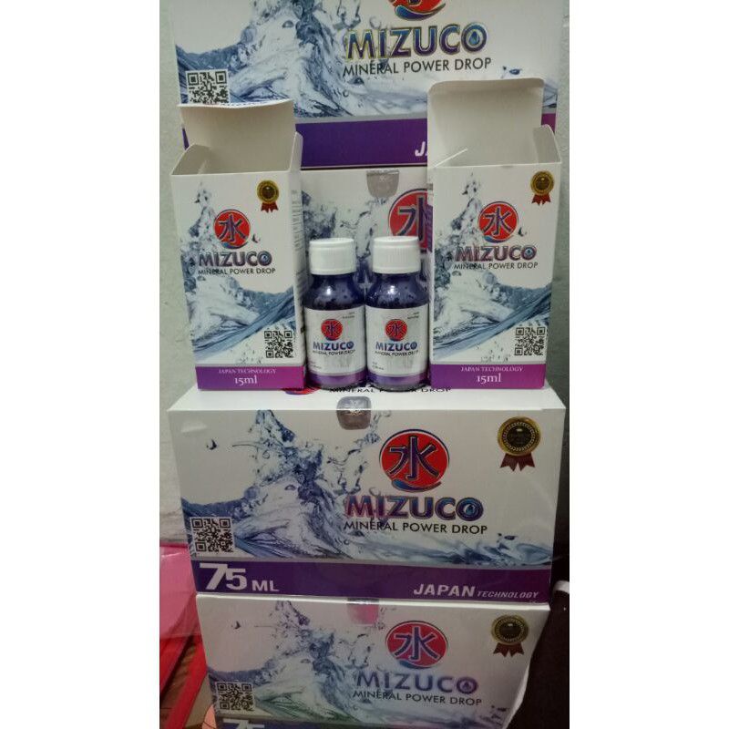 mizuco Alkaline mineral power drop