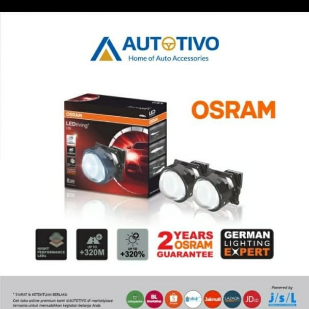 Lampu Osram Ledriving CBI Projector Led Mobil 3 Inch