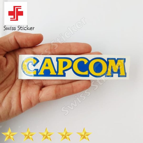 Terlaris CAPCOM STIKER CUTTING STIKER STIKER MOBIL STIKER BODY MOBIL Keren