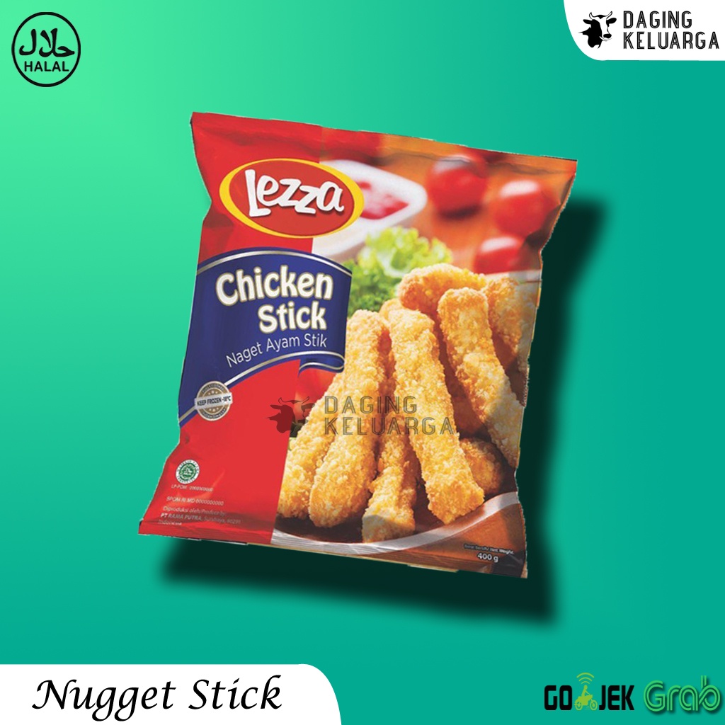 

NUGGET STIK (LEZZA) KEMASAN 400GR / PREMIUM HIGH QUALITY