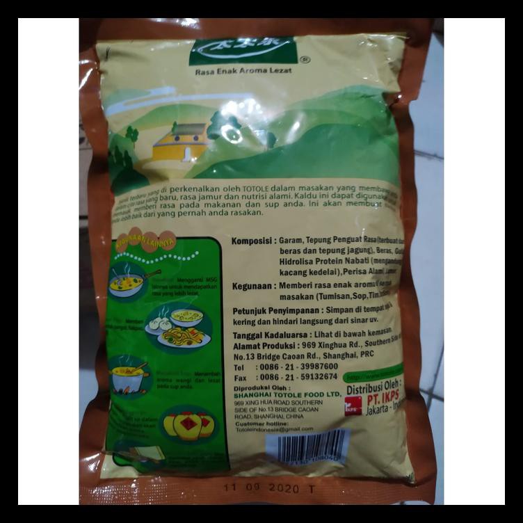 

Totole Kaldu Jamur 400 Gram Termurah