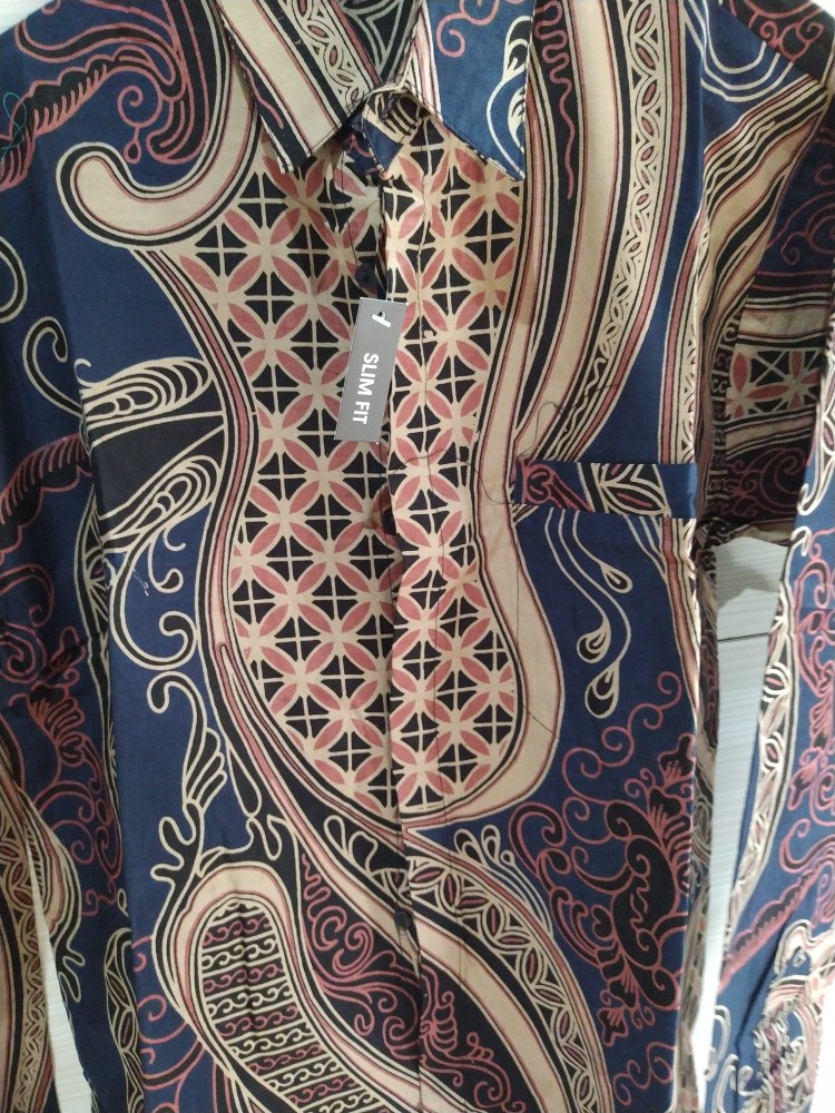 Baju Batik Pria Modern Batik Pria Lengan Panjang Modern Baju Batik Pria Slimfit Kemeja Batik Pria