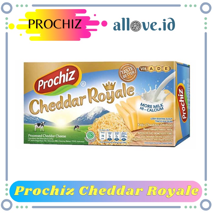 

ProChiz Keju Cheddar Royale 160 Gr