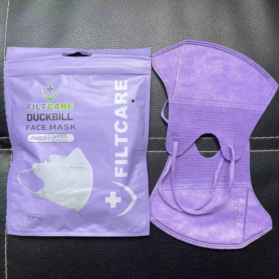 MASKER DUCKBILL 10PCS MEDIS WARNA WARNI UNGU HITAM PUTIH COKLAT KUNING MERAH ABU BIRU HIJAU ORANGE P