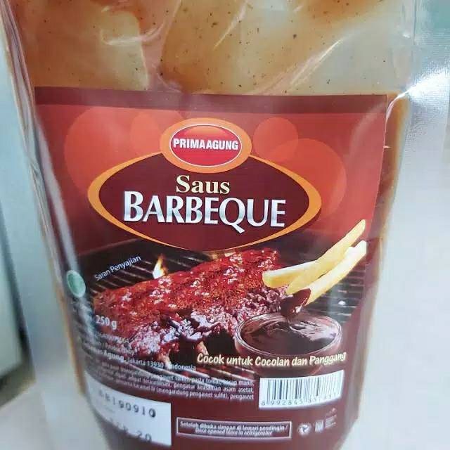 

Saus barbeque 250gr