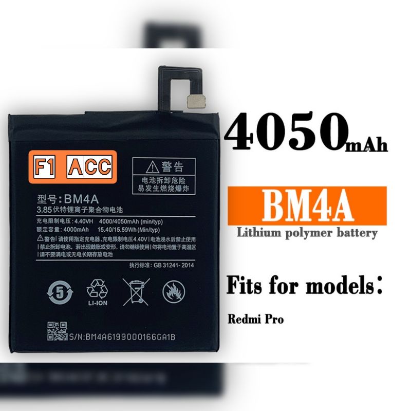 Baterai Xiaomi BM4A Pro Dual Camera ORIGINAL Baterai Xiaomi Bm4A