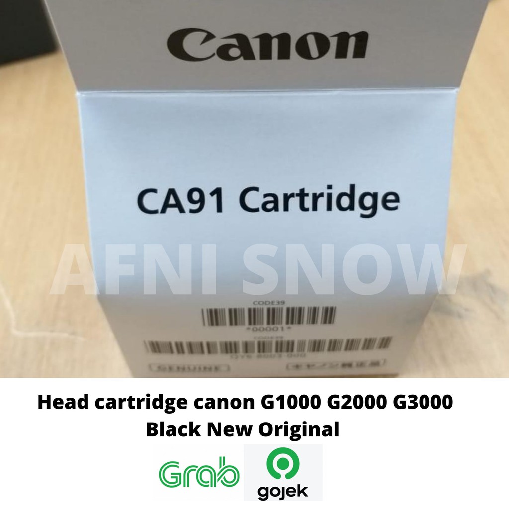 Head Cartridge Canon G1000 G2000 G3000 GI-790 Black New Original