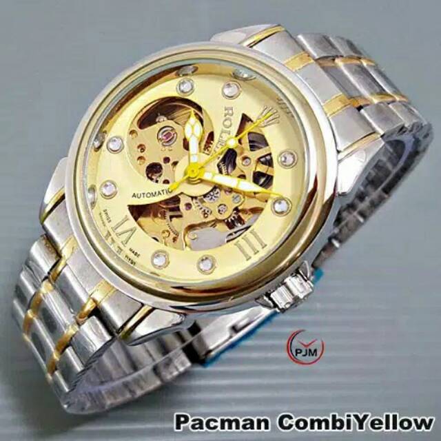 Jam transparan rolex