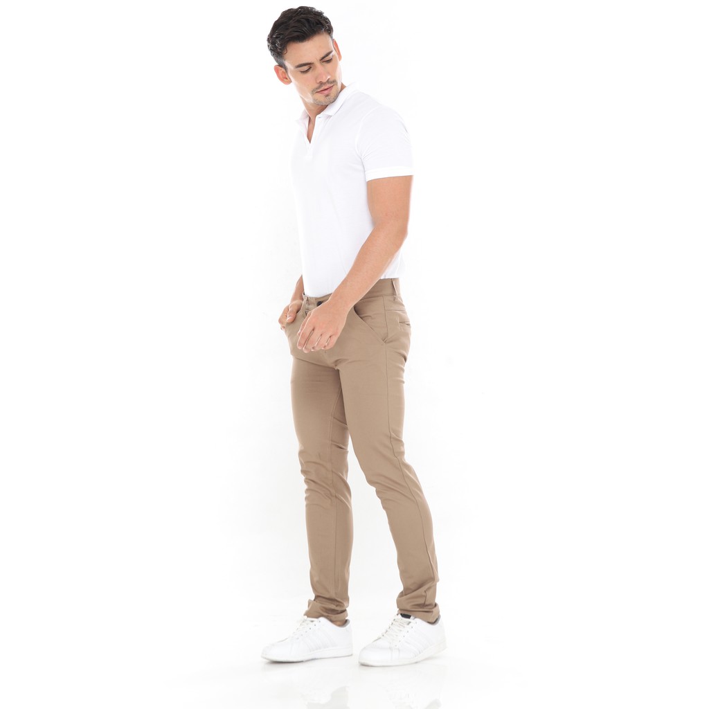 Kent Celana Chino Mocca Premium Original