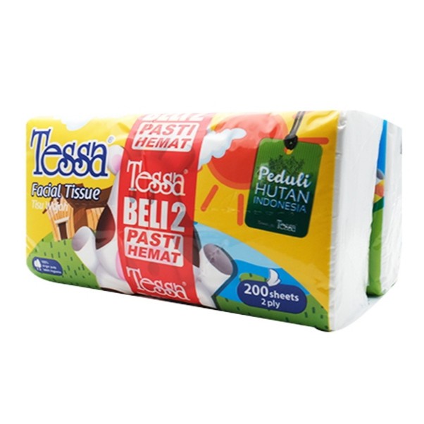 Tessa Facial Tissue / Tessa tisu wajah 2x200 s