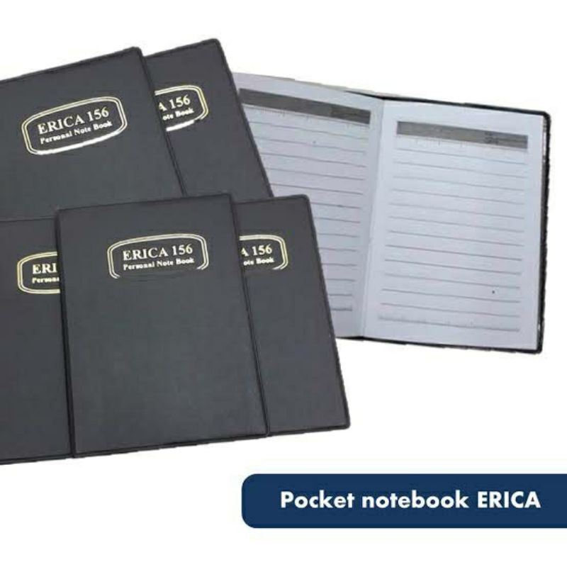 

Buku Agenda Notes Kantong Saku/ Pocket Notes Erica 156