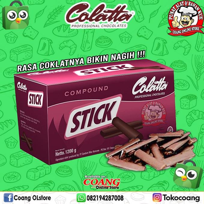 

[COD] COLATTA COKLAT STIK COMPOUND 1 KG [COD]