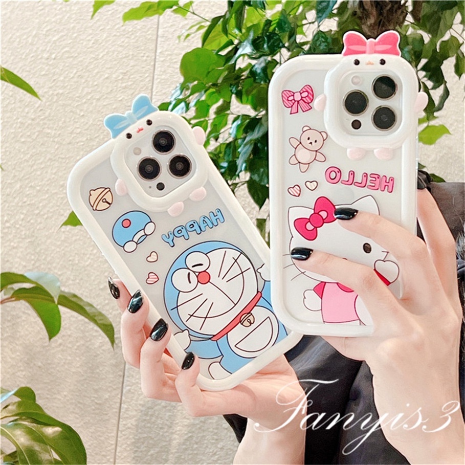 Vivo Y36 Y02 Y16 Y35 Y02s Y22 Y22S Y15A V25 V23 V20Pro V23e Y15S T1 Y21 Y21s Y33s Y33T Y20 Y20S Y20i Y1s Y91C Y91i Y12s Y17 Y12i Y15 Y12 Y11 Y50 Y30i Y19 S1 Soft Case Desain Kartun Kamera Pita Untuk