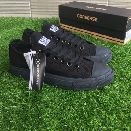 ✩ sepatu sneakers polos pria laki laki converse keren casual murah premium hitam 70s original 100% c