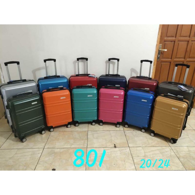 koper polo piber 20 inch / tas pakaian / travel bag / tas roda