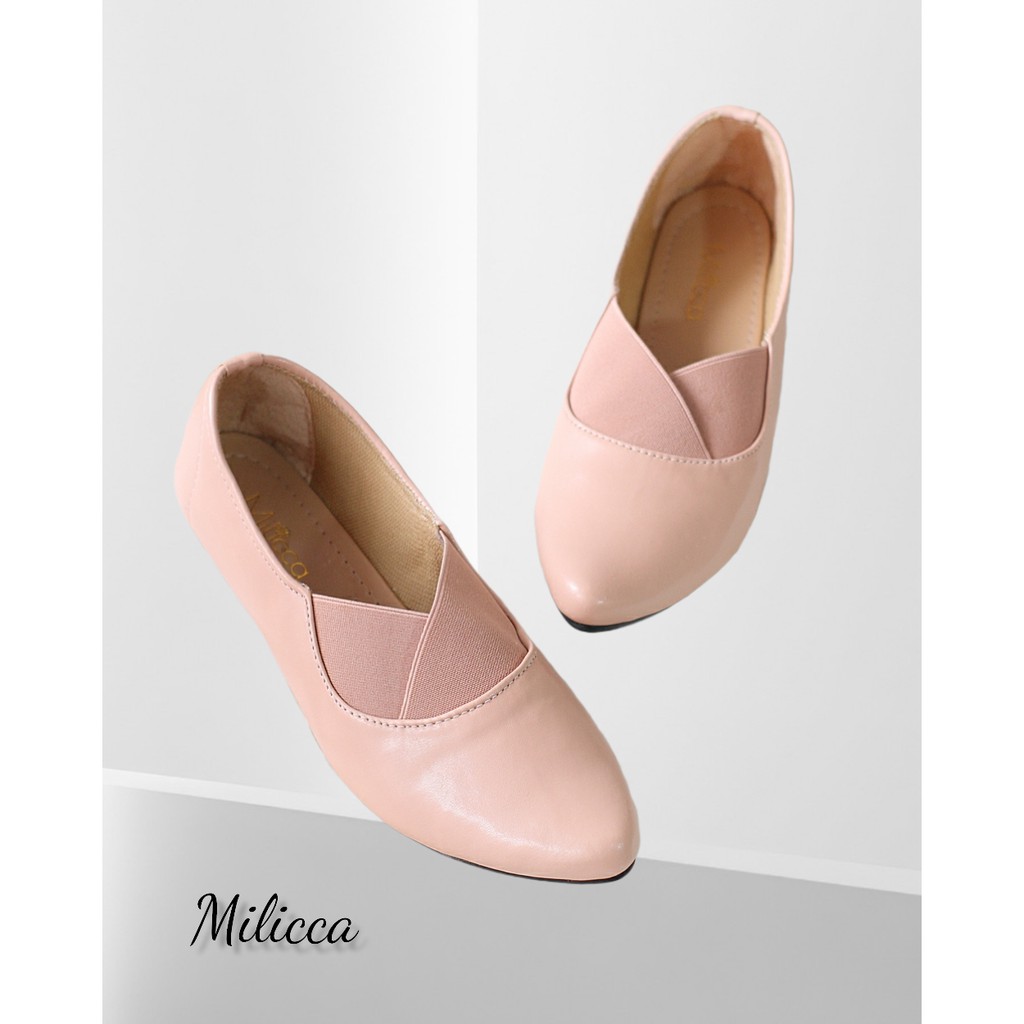 Milicca Sepatu Flat Jisila kasual