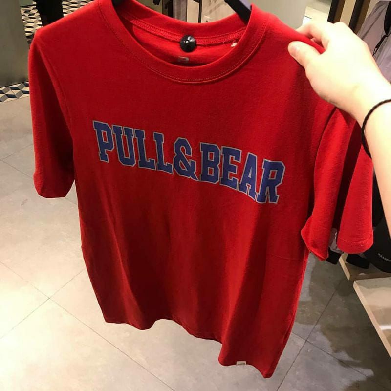 kaos pull &amp; bear tshirt pull and bear basic pria wanita terlaris