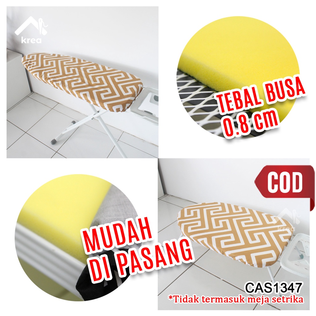 COVER MEJA SETRIKA KECIL DAN BESAR KRISBOW CAS1347 ( TANPA MEJA )