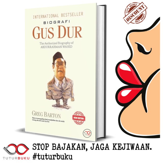 Hard Cover Biografi Gus Dur Greg Barton Shopee Indonesia