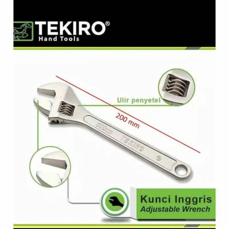 KUNCI INGGRIS TEKIRO 8"