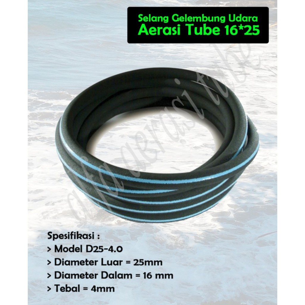 Jual Selang Uniring Selang Aerasi Rubber Hose Aerotube Mm X