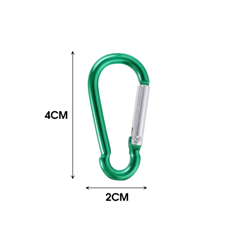 Gantungan Kunci Carabiner Bentuk Labu Bahan Aluminum Alloy Untuk Camping Hiking Traveling