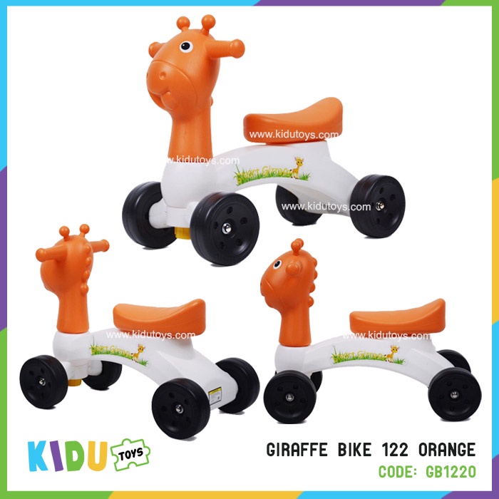 Labeille Smart Giraffe Rabbit Sheep Air Force Train Bike Sepada Anak Balance Bike Kidu Toys