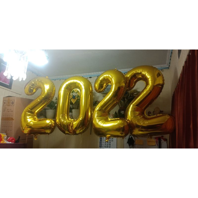 balon angka 100 cm sudah termasuk gas helium