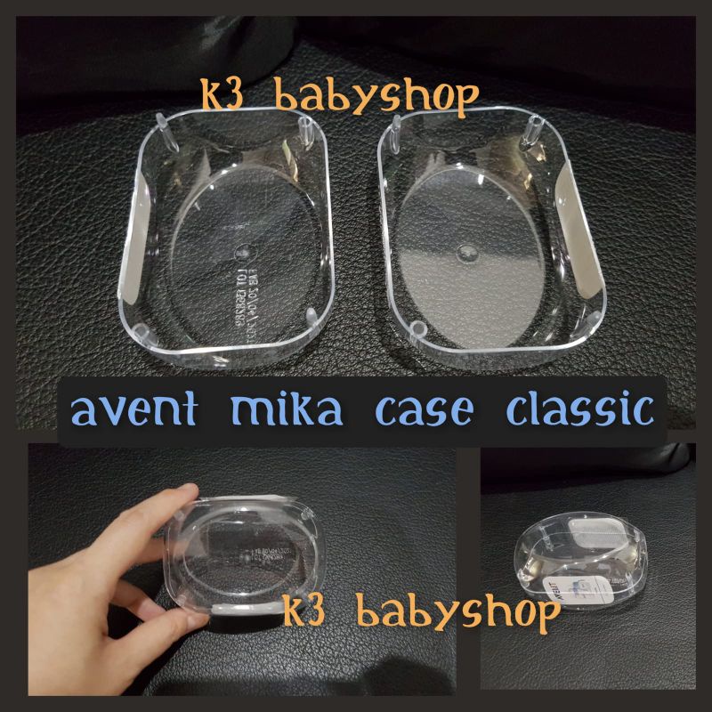 Tempat empeng bayi kotak penyimpanan dot bayi baby soother pacifier storage box kompeng anak avent original mika bisa disteril microwave k3 babymart