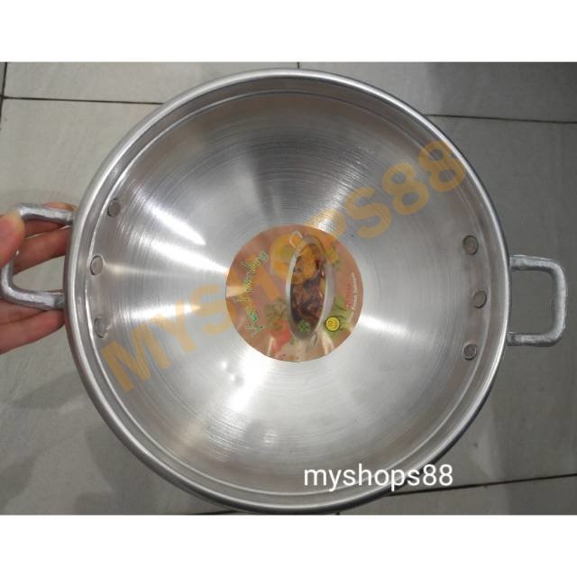 Wajan Aluminium Anti Lengket 14inc , 15inc, 16inc, 18inc dan 20inc