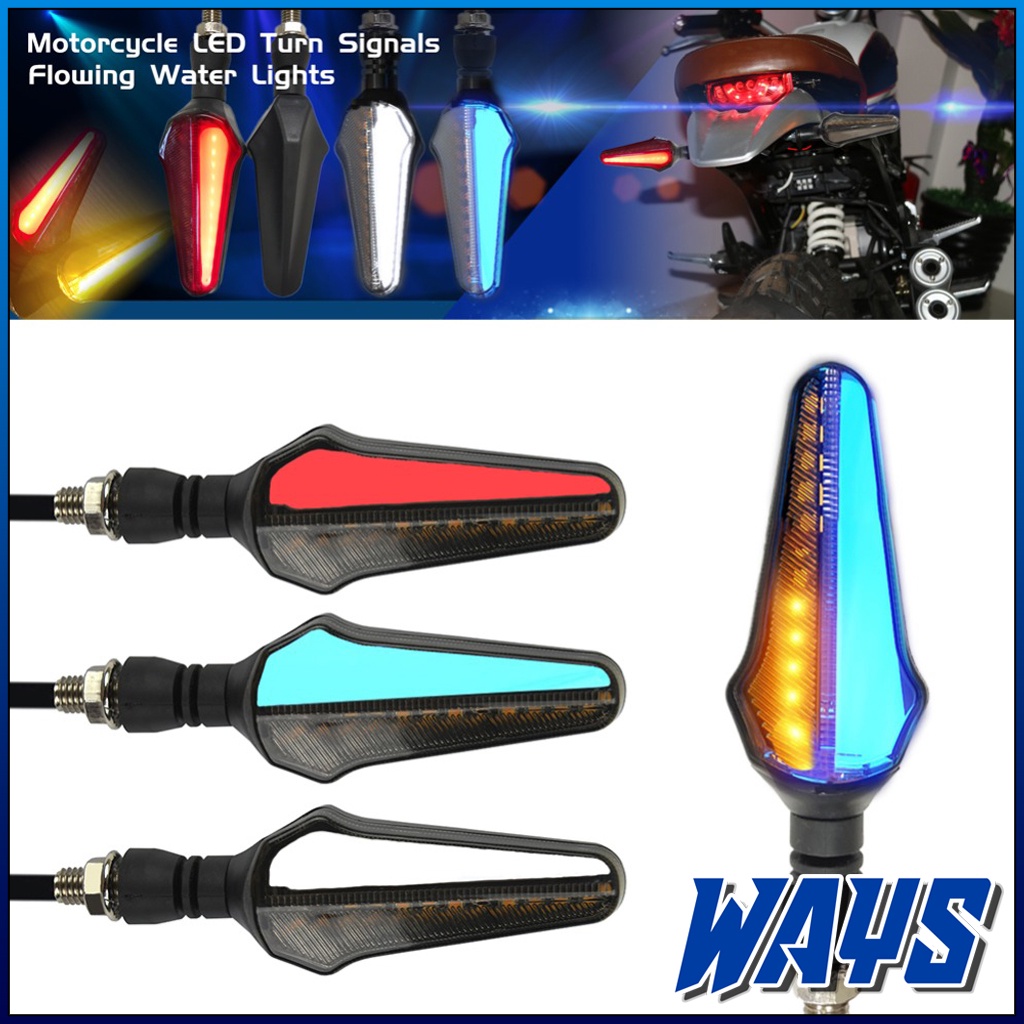 L189 | Lampu Sein Sen Senja Running 2in1 LED Motor Vario Aerox Vixion CB 150R CBR R15 R25 GSX Ninja