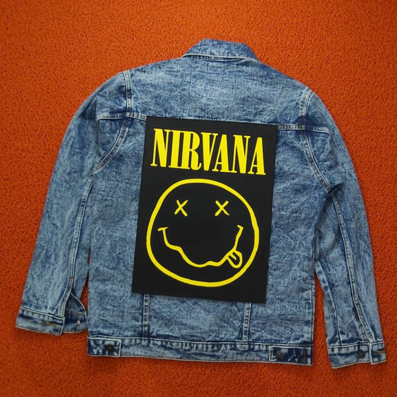 BACKPATCH SABLON NIRVANA BIG SIZE PREMIUM