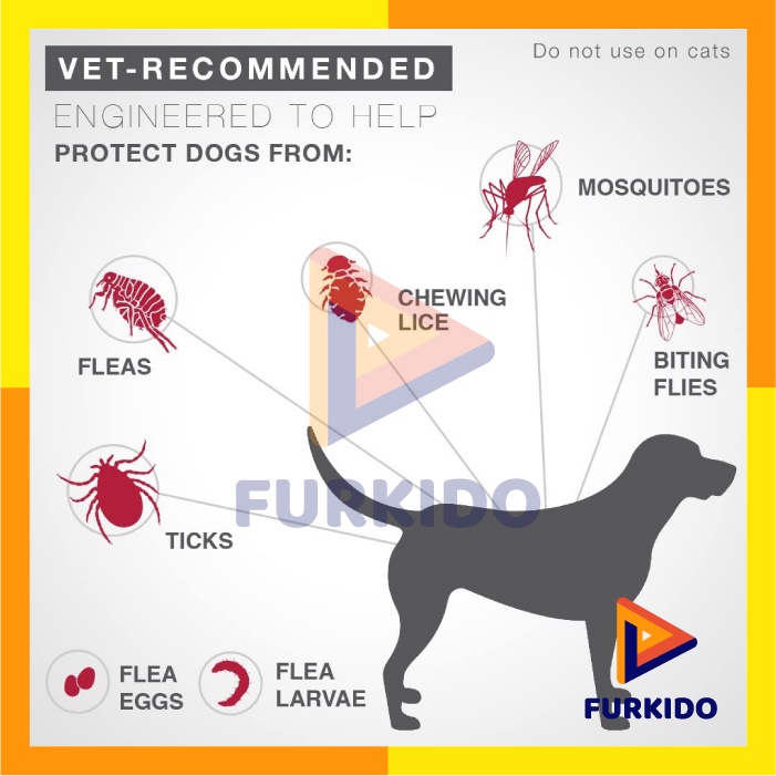 K9 Advantix Flea &amp; Tick Dog / Pembasmi Kutu Hewan Anjing