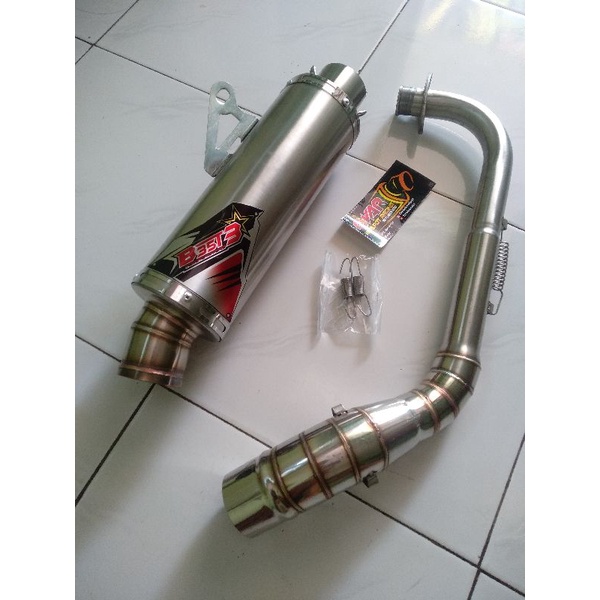 Knalpot racing Best 3 untuk motor Nmax Lama / Nmax old