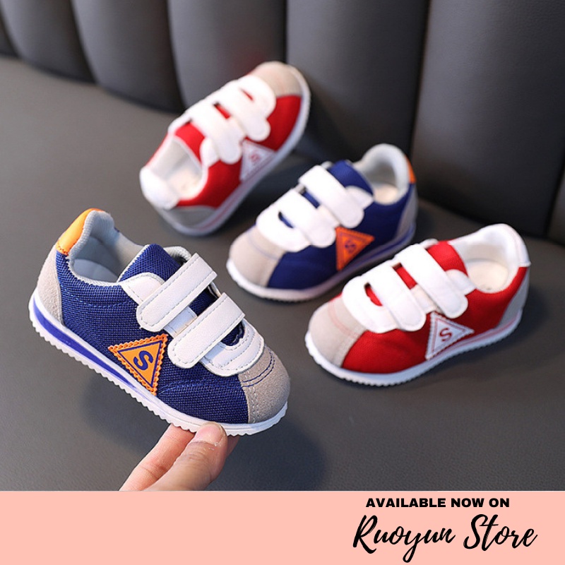 RYX - Triangle SVS Sepatu Sneakers Anak Fashion Casual / Jalan Jalan - Ori Import