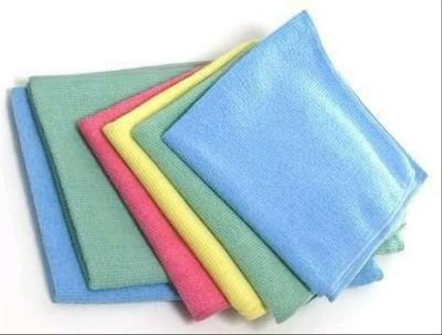 Kain Lap Microfiber Motor Mobil Kaca Lap Chamois Super Daya Serap Honaga 30x30 320GSM Murah