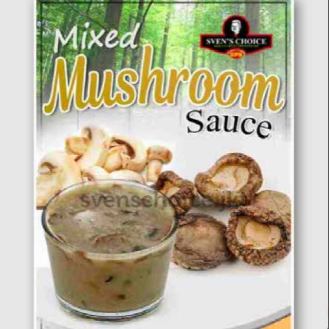 

Mixed Mushroom Sauce Saus saos jamur Sven's Choice