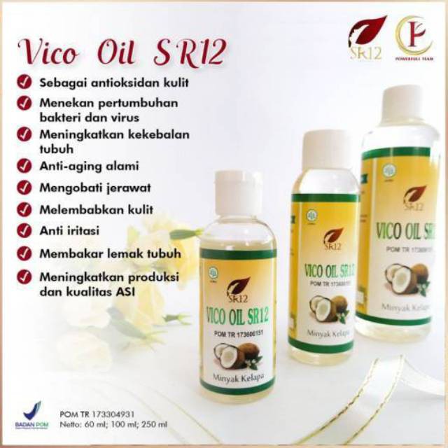 

VICO OIL SR12 ORIGINAL ANTI VIRUS MINYAK KELAPA MURNI UNTUK KESEHATAN KECANTIKAN DAN IMUN BOSTER