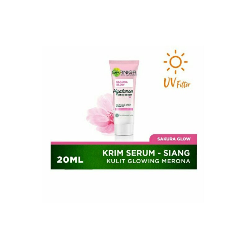 Garnier Skin Naturals Sakura Glow SerumCream Uv 20MI