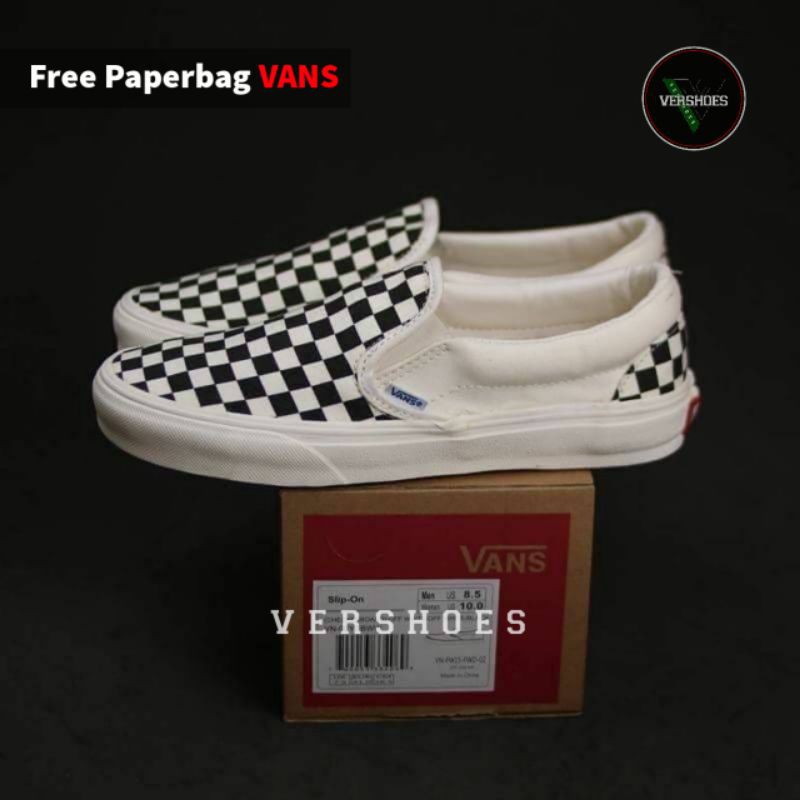 harga sepatu vans checkerboard original