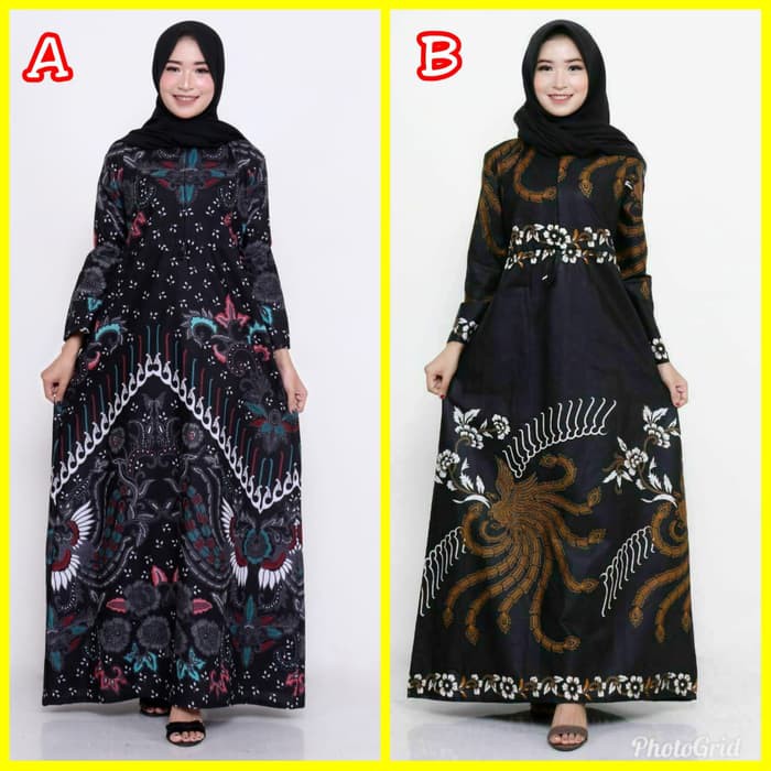 Gamis Batik Wanita Baju Gamis Gamis Batik Halus Gamis Wanita