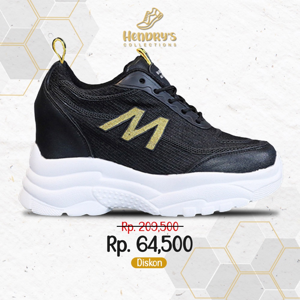 SEPATU SNEAKERS KETS WANITA WEDGES HAK TINGGI M PASIR SEPATU WANITA IMPORT KEKINIAN SNEAKERS WANITA 