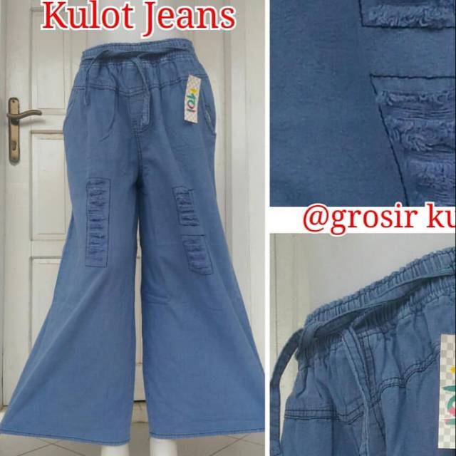 Kullot jeans , kulot jeans , celana kulot jeans , celana kulot , jeans kullot , jeans kulot