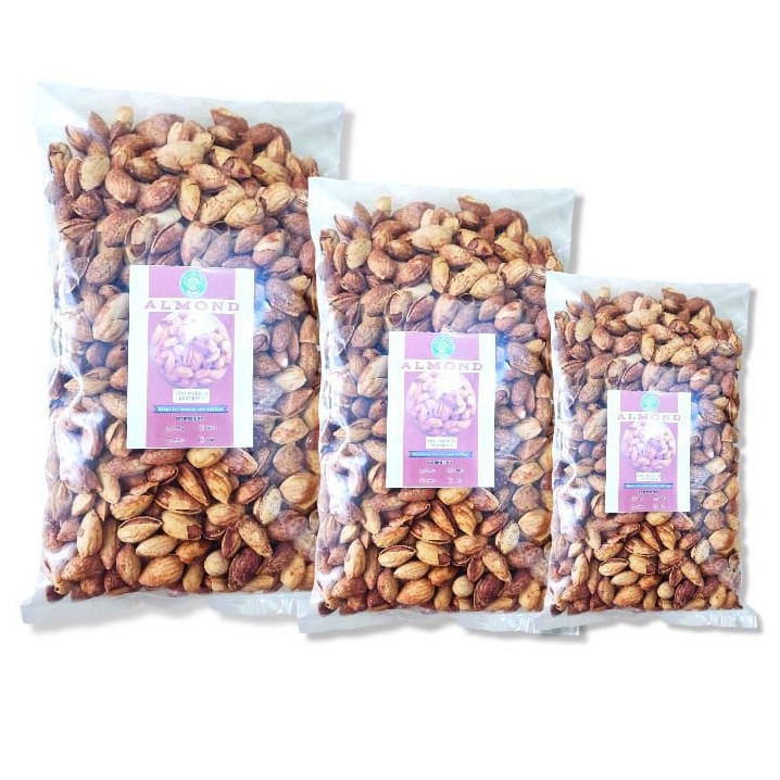 

Kacang Almon Kulit Panggang//Roasted 1kg