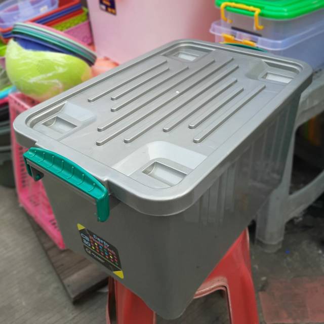 MPW - Container Box 30 Liter Box Container Silver MPW