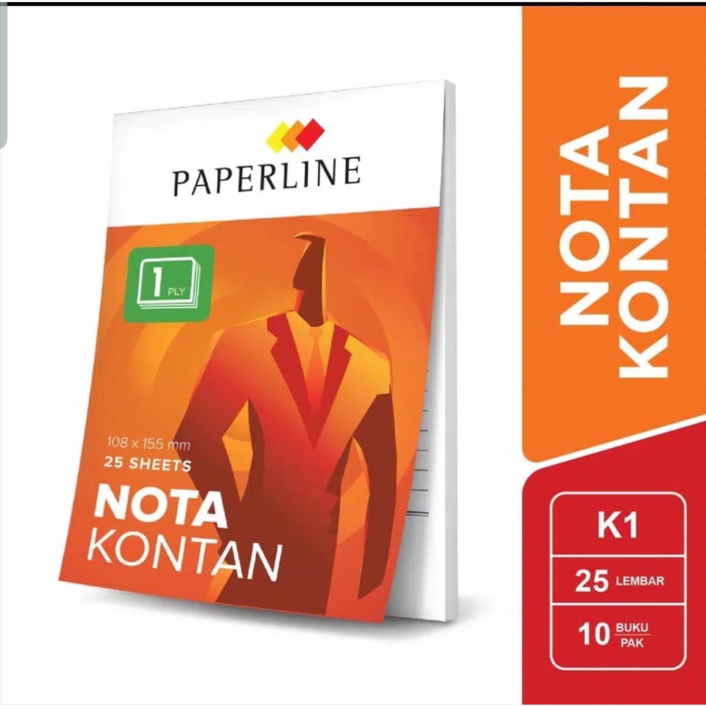

Buku Nota Kecil EXCELINDO MURAH 1Ply NCR / Nota Kontan Rangkap 1