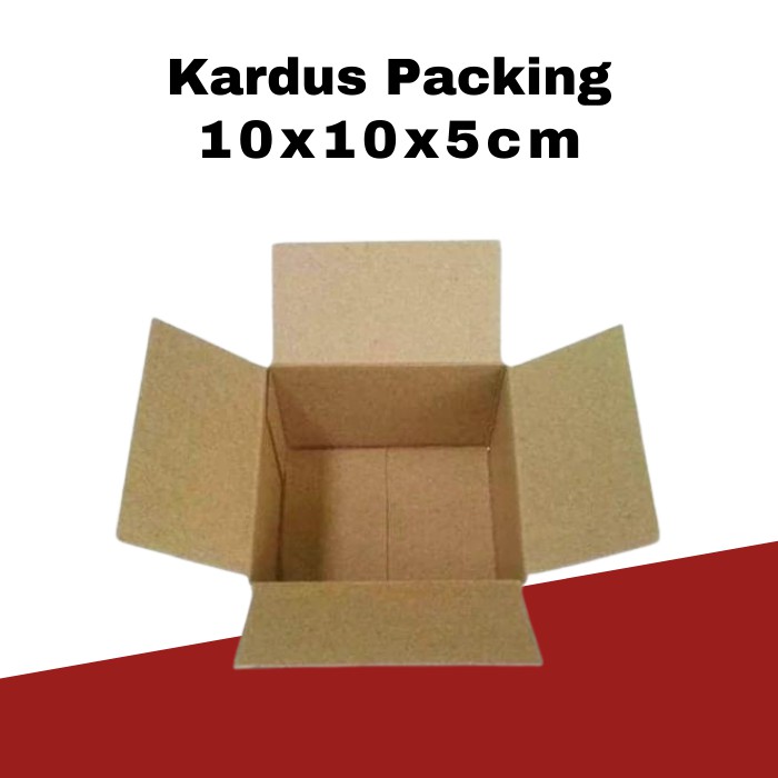 

Kardus Packing Ukuran Panjang 10 cm Lebar 10 cm Tinggi 5 cm