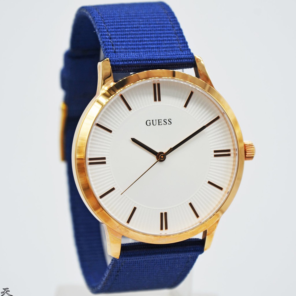 GUESS W0795G1 Escrow - Jam Tangan Pria - Biru