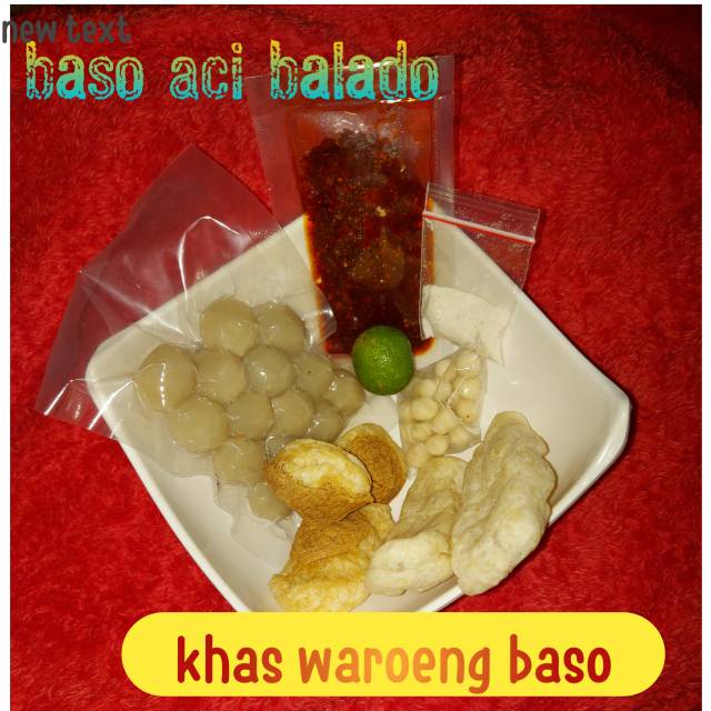 

Baso aci sambel balado khas WAROENGBASO.ID